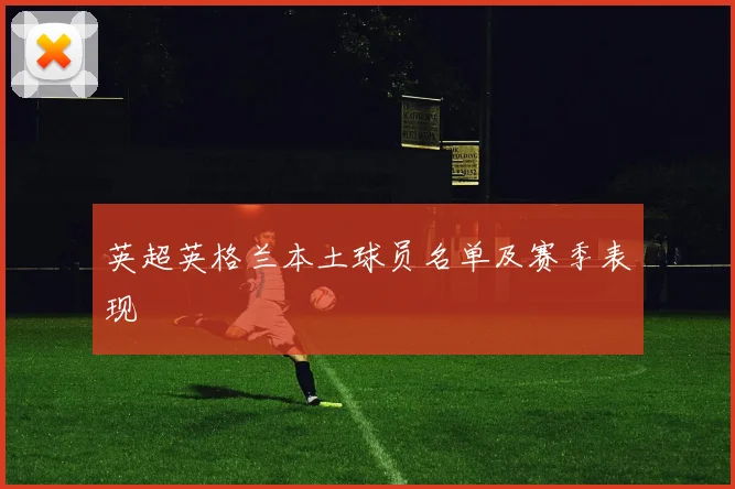 英超英格兰本土球员名单及赛季表现